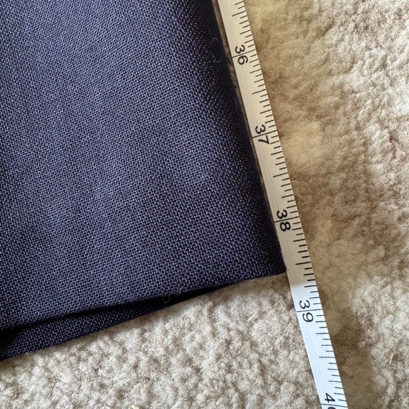 Berg & Berg Pleated Navy Trousers - SS24 - Excellent - Size 48 (30-32 US) - Picture 4 of 4